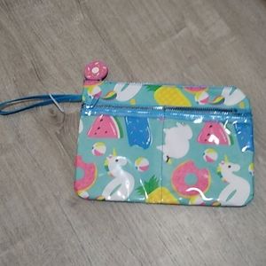 Morgan Home swimsuit saver small items holder waterproof zippered bag clutch